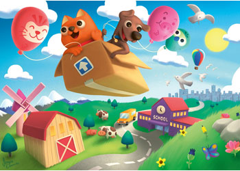 Ravensburger We're Flying! Puzzle 35 Pieces - Modern Brands Australia
