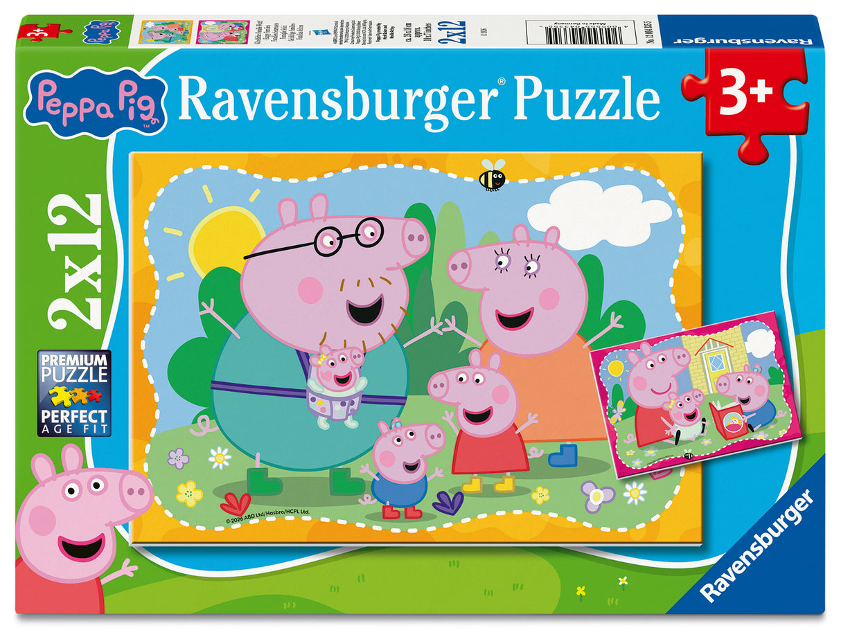 Ravensburger - Happy Families Puzzle 35 pieces