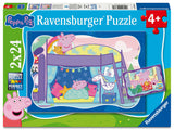 Ravensburger - Good night, Peppa! Puzzle 2x24 pieces