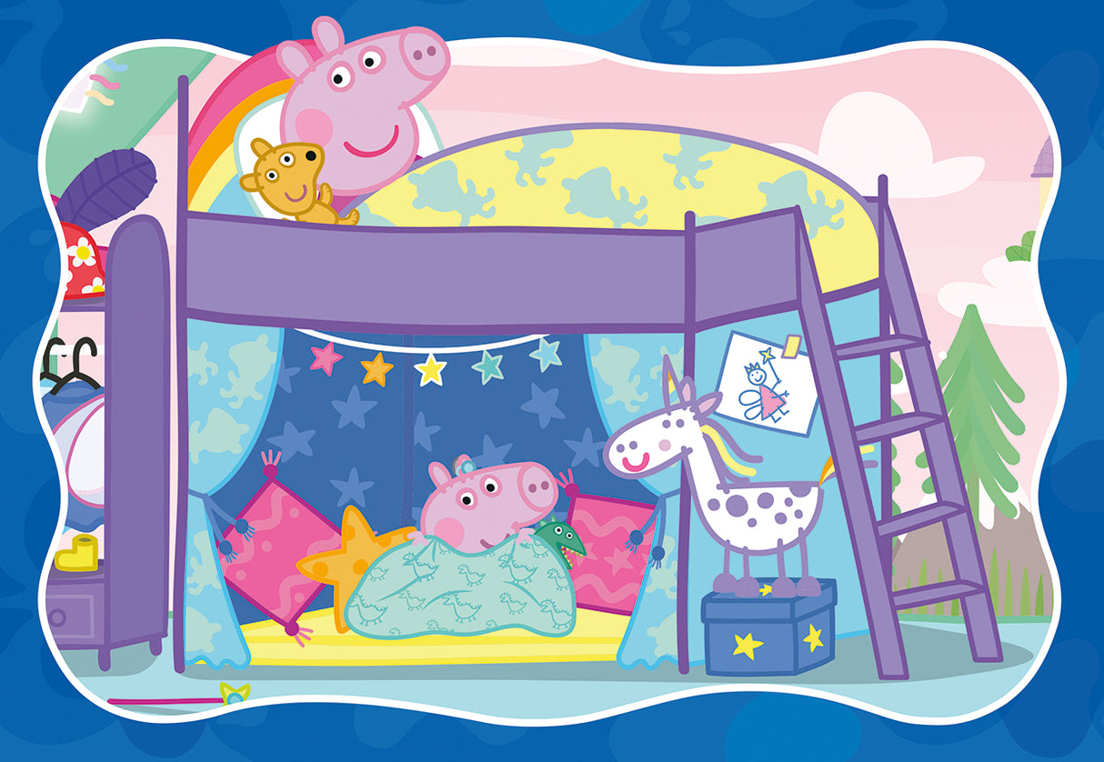 Ravensburger - Good night, Peppa! Puzzle 2x24 pieces