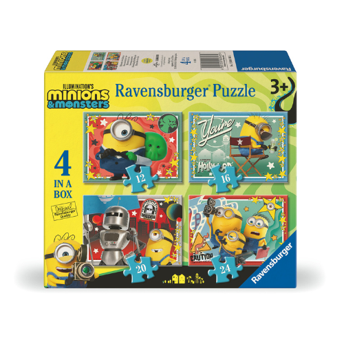 Ravensburger - Minions 3 Puzzle 12/16/20/24 pieces