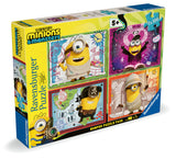 Ravensburger - Minions 3 Bumper Pack 4x Puzzle 4x100 pieces