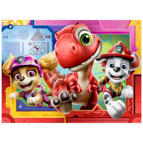 Ravensburger - Paw Patrol 3 - The Dino Movie Puzzle 12/16/20/24 pieces