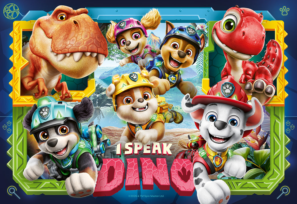 Ravensburger - Paw Patrol 3 Dino Movie Puzzle 35 pieces