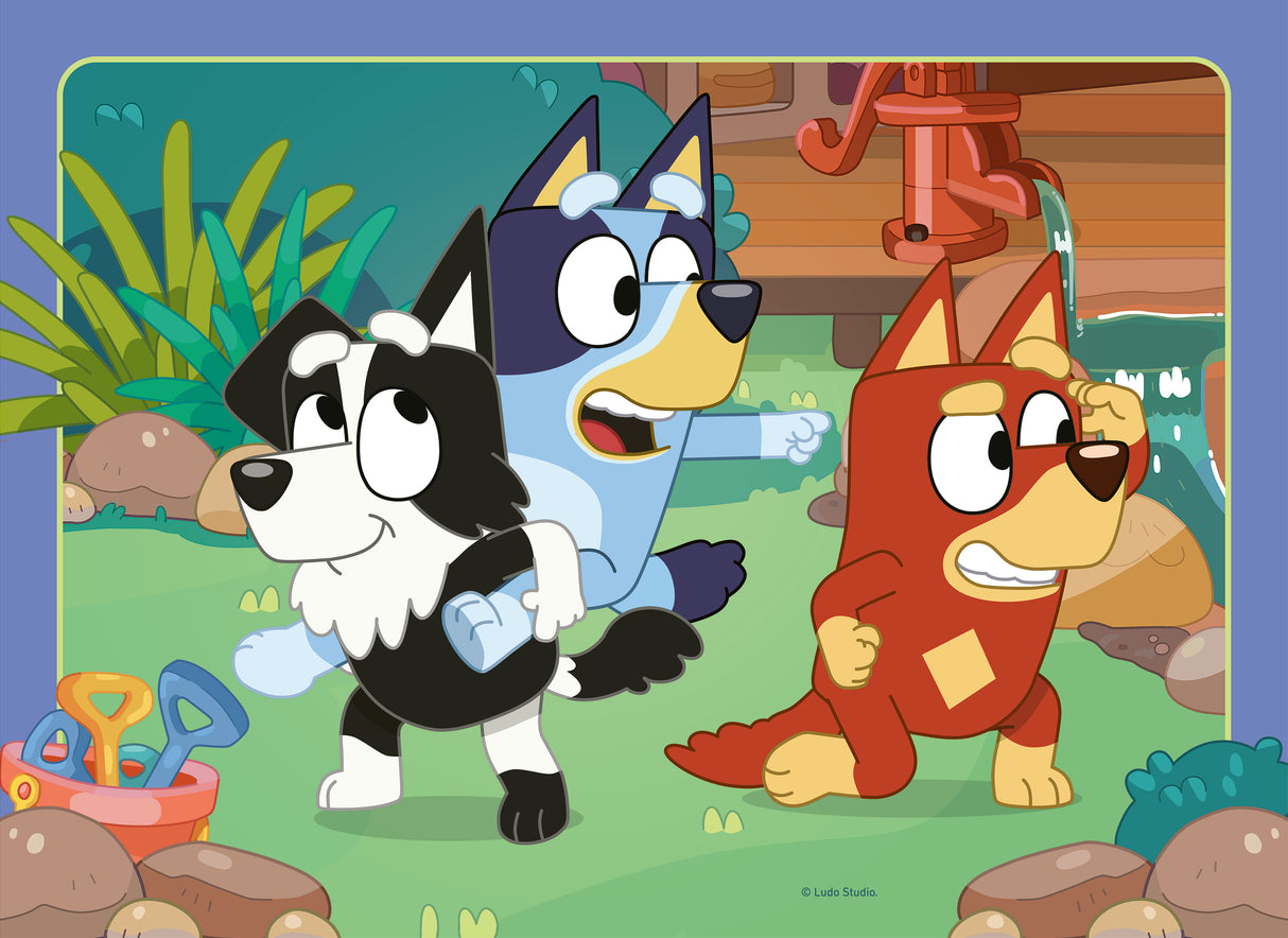 Ravensburger - Bluey Bumper Pack Puzzle 4x42 pieces
