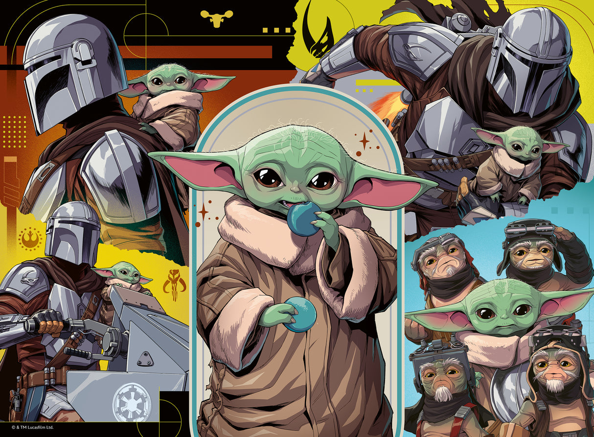 Ravensburger - The Mandalorian & Grogu Puzzle 100 pieces