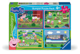 Ravensburger - Peppa Pig Bumper Pack Puzzle 4x42 pieces