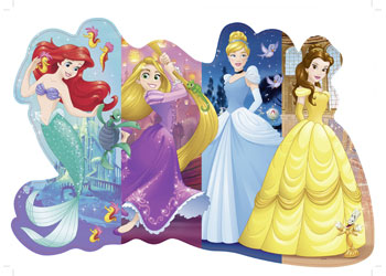 Rburg - Disney Pretty Princesses 24pc - Modern Brands Australia