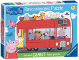 Rburg - PP Peppa Pig Shaped Bus Puz. 24p - Modern Brands Australia