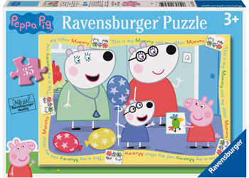 Ravensburger Peppa Meets Penny's Parents! Puzzle 35 Pieces - Modern Brands Australia