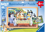 Ravensburger Bluey Let's Do This! Puzzle 2x24 Pieces - Modern Brands Australia