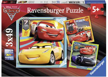 Rburg - Disney Cars 3 Collection 3x49p - Modern Brands Australia
