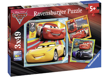 Rburg - Disney Cars 3 Collection 3x49p - Modern Brands Australia