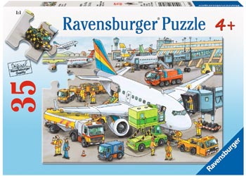 Rburg - Busy Airport Puzzle 35p - Modern Brands Australia