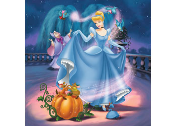 Rburg - Disney Snow White Cinderella Ariel 3x49p - Modern Brands Australia