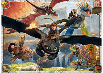 Ravensburger HTTYD Easily Tamed Dragons Puzzle 150 Pieces - Modern Brands Australia