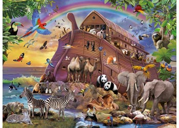 Rburg - Boarding the Ark Puzzle 150p - Modern Brands Australia