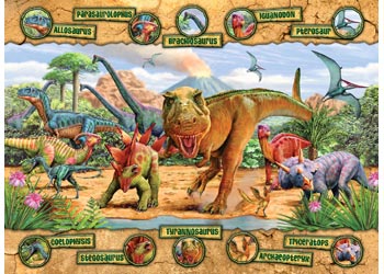 Ravensburger - Dinosaurs Puzzle 100p - Modern Brands Australia