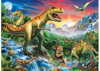 Ravensburger - Time Of The Dinosaurs Puzzle 100p - Modern Brands Australia
