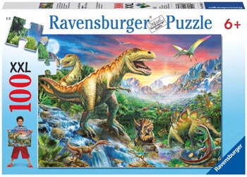 Ravensburger - Time Of The Dinosaurs Puzzle 100p - Modern Brands Australia