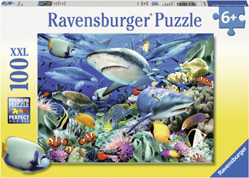 Rburg - Reef of the Sharks Puzzle 100p - Modern Brands Australia
