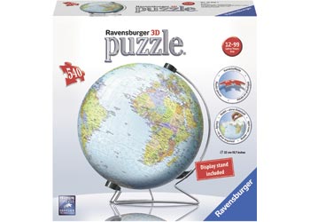 Rburg - World Globe 3D Puzzleball 540p - Modern Brands Australia