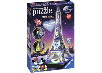 Rburg - Mickey Minnie Eiffel Tower 3D Build 216p - Modern Brands Australia