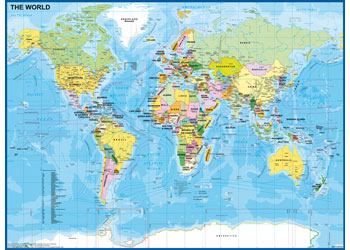 Rburg - Map of the World 200p - Modern Brands Australia
