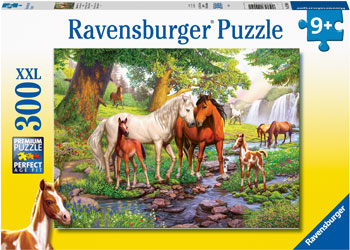 Rburg - Horses by the Stream 300p - Modern Brands Australia