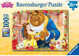 Rburg - Disney Belle & Beast Puzzle Glitter 100p - Modern Brands Australia