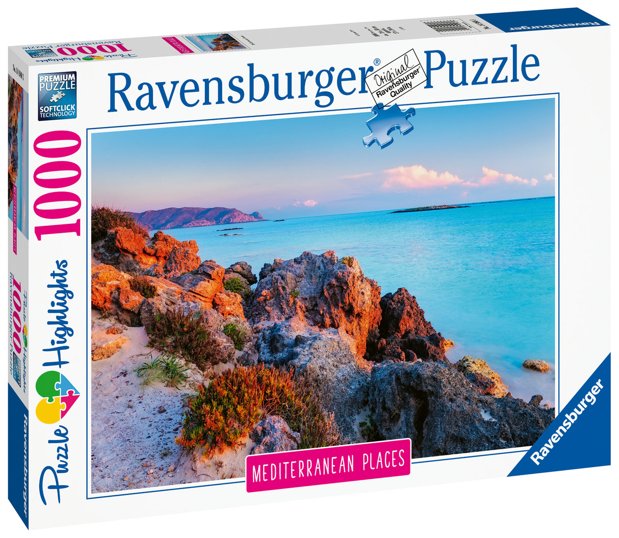 Ravensburger - Mediterranean Greece Puzzle 1000 Piece