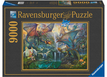 Rburg - Magic Forest Dragons Puzzle 9000p - Modern Brands Australia