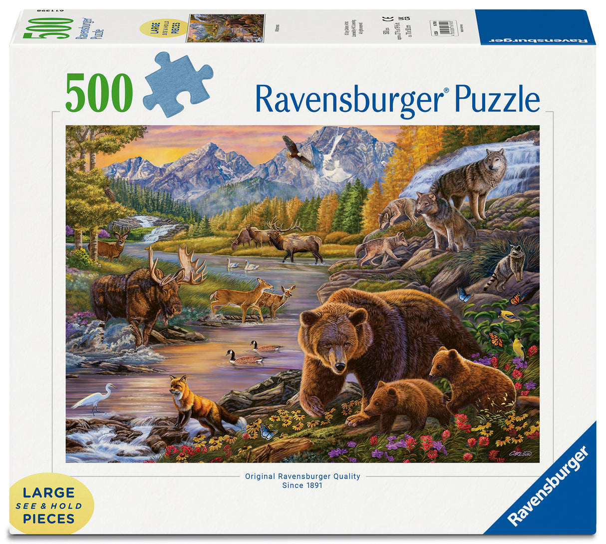 Ravensburger - Wilderness Puzzle 500 Pieces