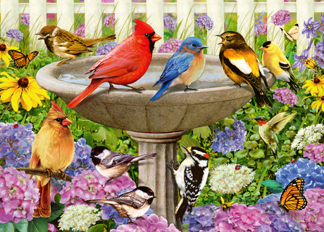 Ravensburger - At the Birdbath Puzzle 500 Pieces