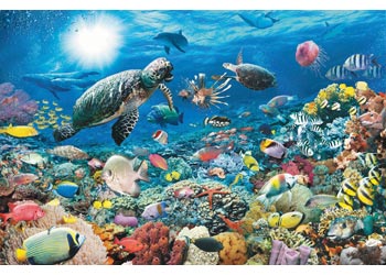Rburg - Beneath the Sea Puzzle 5000p - Modern Brands Australia