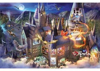 Rburg - Hogwarts Castle Cutaway 3000p - Modern Brands Australia