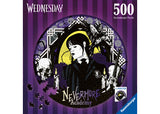 Ravensburger Wednesday: Nevermore Puzzle 500 Pieces - Modern Brands Australia