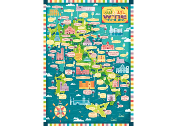 Ravensburger - Italian Wine Tour Puzzle 1000p - Modern Brands Australia