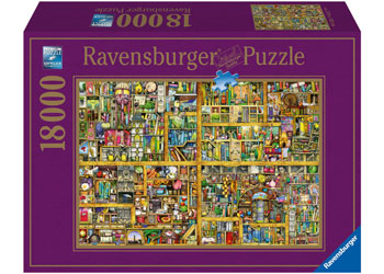 Rburg - Magical Bookcase Puzzle 18000p - Modern Brands Australia