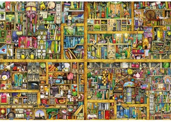 Rburg - Magical Bookcase Puzzle 18000p - Modern Brands Australia