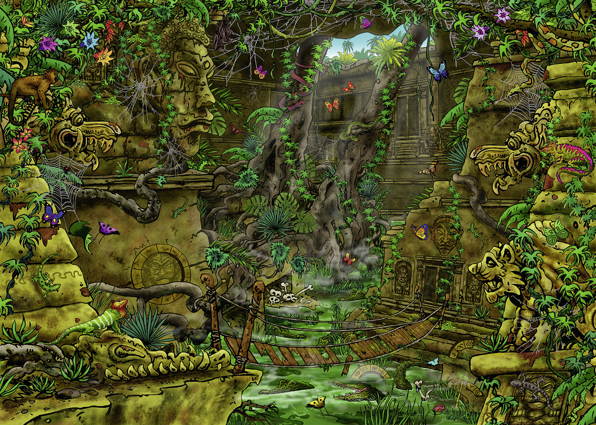 Ravensburger - Halfcut Escape 2 the Temple Grounds