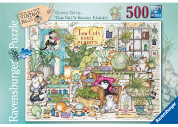 Rburg Crazy Cats Tom Cat's House Plants 500p - Modern Brands Australia