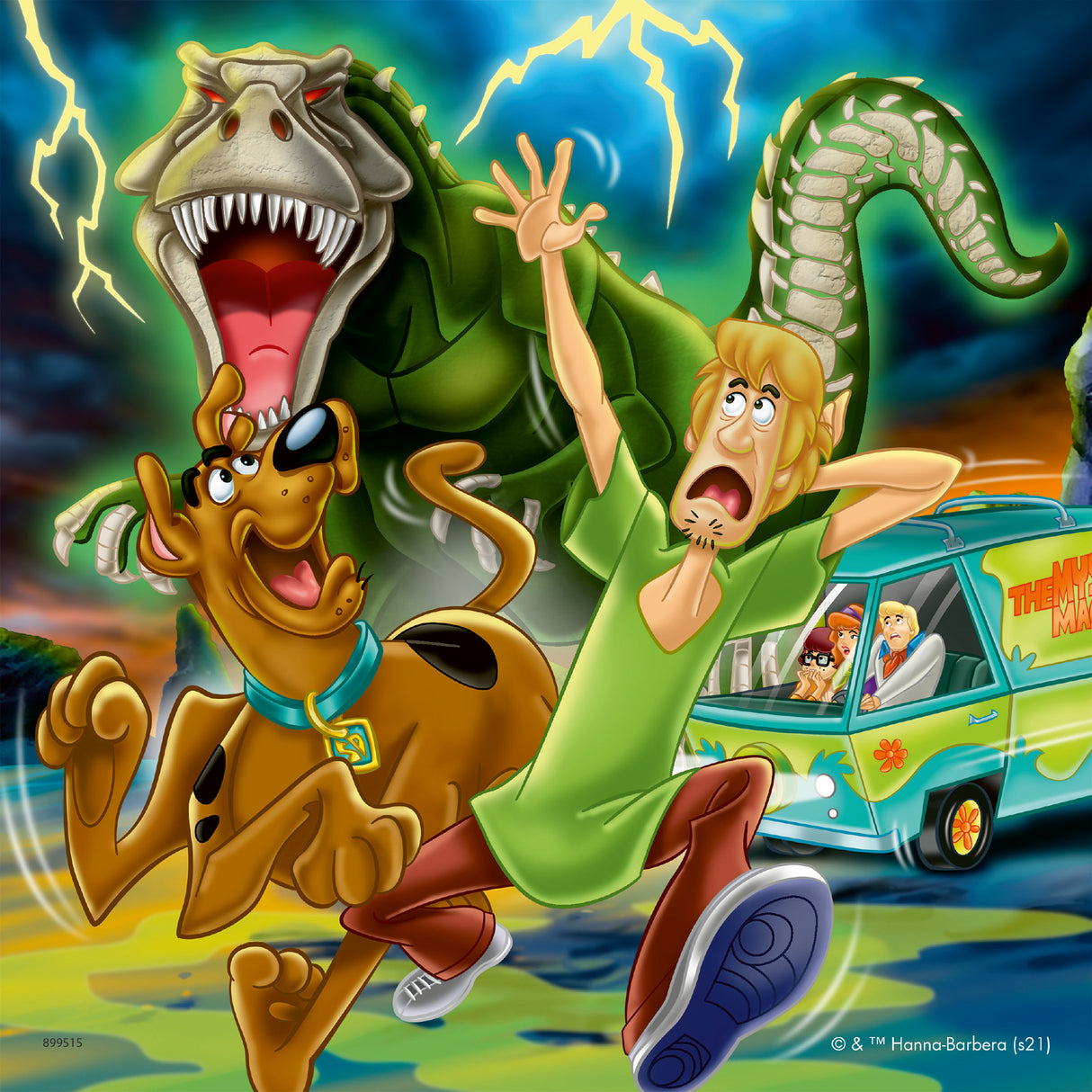Rburg - Scooby Doo Puzzle 3x49p - Modern Brands Australia