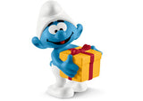 Schleich - Smurf with Present - Modern Brands Australia