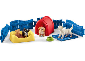 Schleich - Puppy Pen - Modern Brands Australia