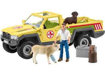 Schleich - Veterinarian Visit At The Farm - Modern Brands Australia