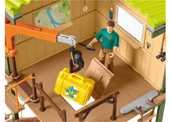 Schleich - Wild Life Ranger Adventure Station - Modern Brands Australia