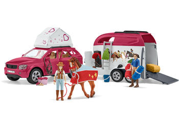 Schleich - Horse Adventures with Car And Trailer - Modern Brands Australia