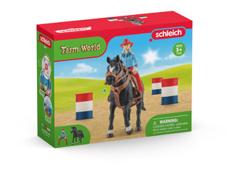 Schleich - Cowgirl Barrel Racing Fun - Modern Brands Australia