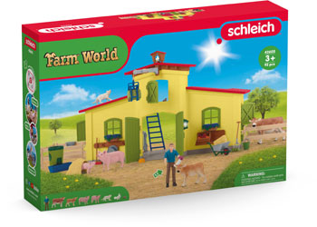 Schleich - Large Farm with Animals And Accessories - Modern Brands Australia